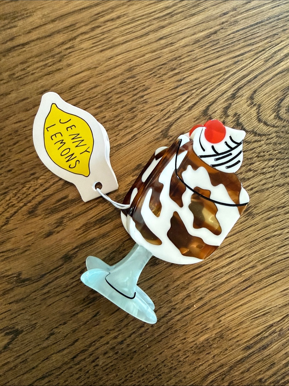Sundae Hair Claw Clip - Jenny Lemons NWT